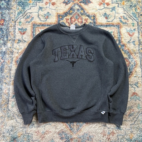 Russell Athletic Texas Longhorns Spellout Crewneck Medium - Picture 1 of 5